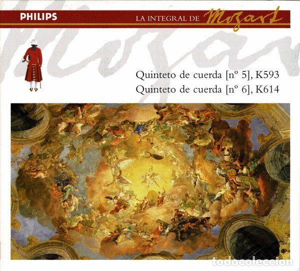 CDs de m&uacute;sica: Mozart &ndash; Quinteto De Cuerda [N&ordm; 5], K593 / Quinteto De Cuerda [N&ordm; 6], K614 (CD, Philips 464 845-2)