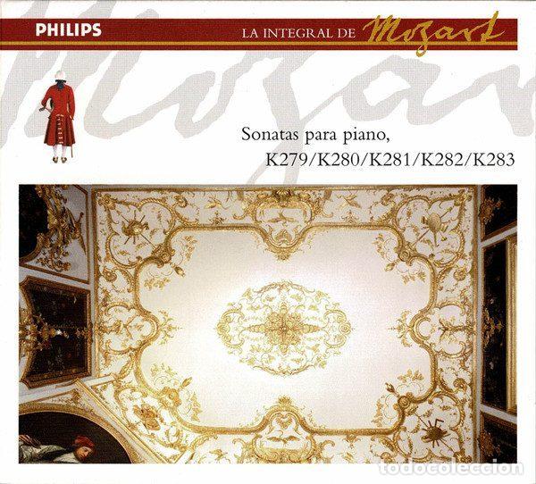 CDs de m&uacute;sica: Mozart &ndash; Sonatas Para Piano, K279 / K280 / K281 / K282 / K283 (CD, Philips 464 856-2)