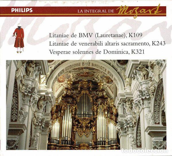 CD de M&uacute;sica: Mozart &ndash; Litaniae De BMV (Lauretanae), K109 / Litaniae De Venerabili Altaris Sacramento, K243 /...