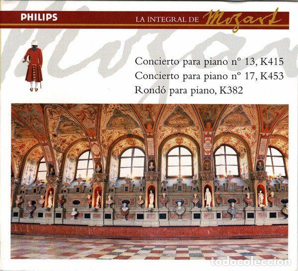 CDs de m&uacute;sica: Mozart &ndash; Concierto Para Piano N&ordm; 13, K415 / Concierto Para Piano N&ordm; 17, K453 / Rond&oacute; Para Piano,...