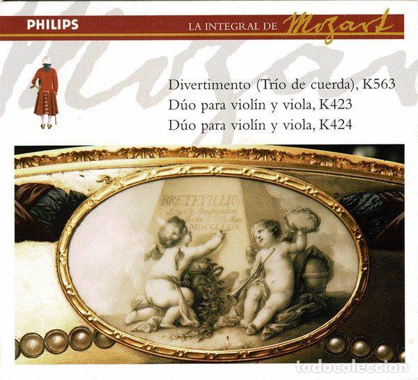 Musik-CDs: Mozart &ndash; Divertimento (Tr&iacute;o De Cuerda), K563 / D&uacute;o Para Viol&iacute;n Y Viola, K423 / D&uacute;o Para Viol&iacute;n Y...
