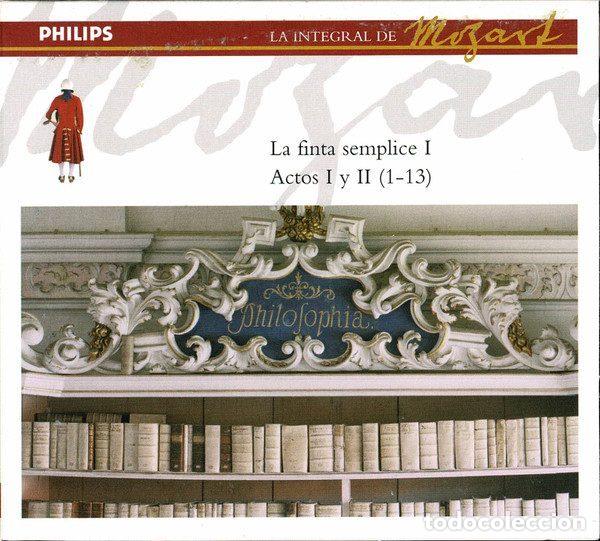 CDs de m&uacute;sica: Mozart &ndash; La Finta Semplice I (Actos I Y II (1-13)) (CD, Philips 464 912-2)