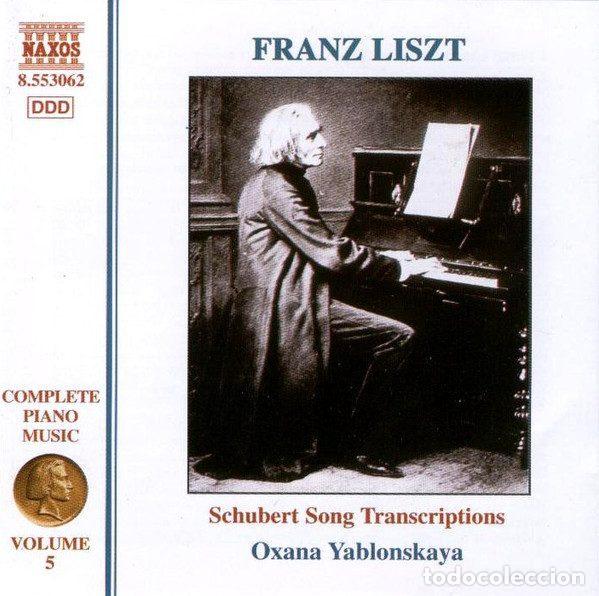 CD de M&uacute;sica: Franz Liszt, Oxana Yablonskaya &ndash; Schubert Song Transcriptions (CD, Naxos 8.553062)