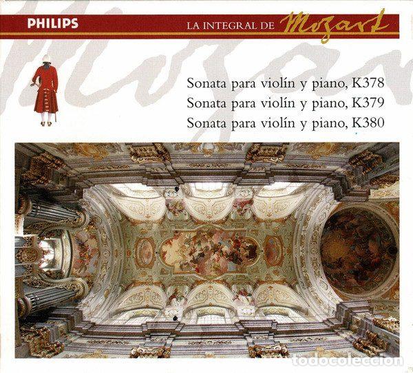 CD di Musica: Mozart &ndash; Sonata Para Viol&iacute;n Y Piano, K378 / Sonata Para Viol&iacute;n Y Piano, K379 / Sonata Para...