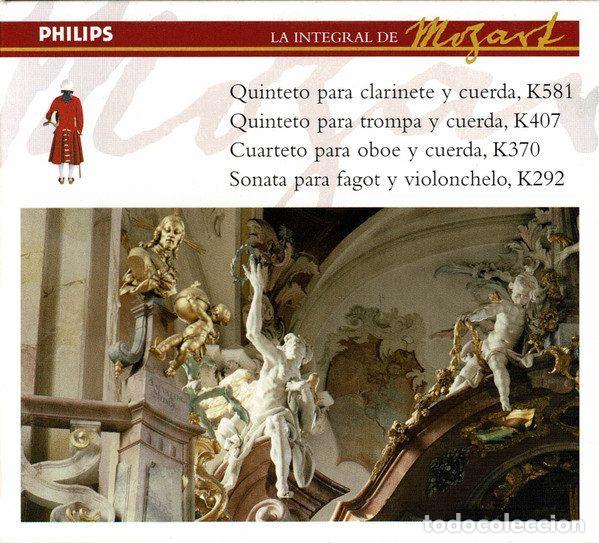 CDs de Musique: Mozart &ndash; Quinteto Para Clarinete Y Cuerda, K581 / Quinteto Para Trompa Y Cuerda, K407 / Cuarteto...