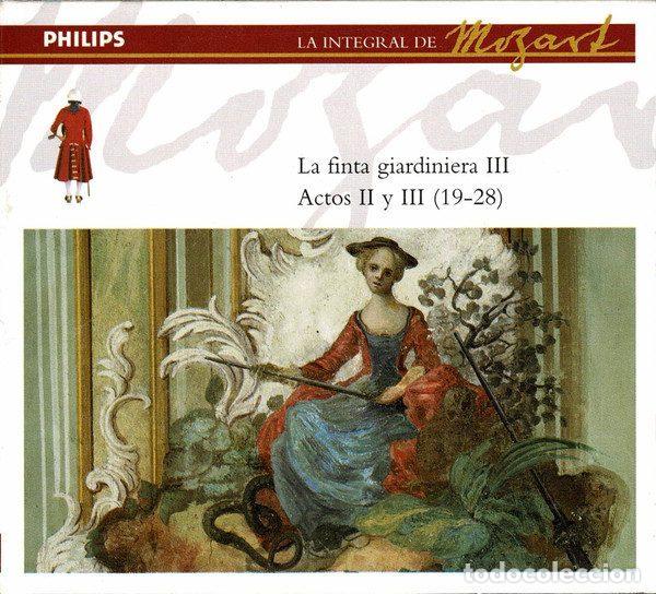 CDs de m&uacute;sica: Mozart &ndash; La Finta Giardiniera III (Actos II Y III (19-28)) (CD, Philips 464 928-2)