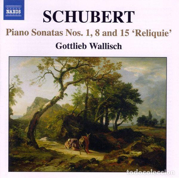 Musik-CDs: Schubert, Gottlieb Wallisch &ndash; Piano Sonatas Nos. 1, 8 And 15 'Reliquie' (CD, Naxos 8.570118)