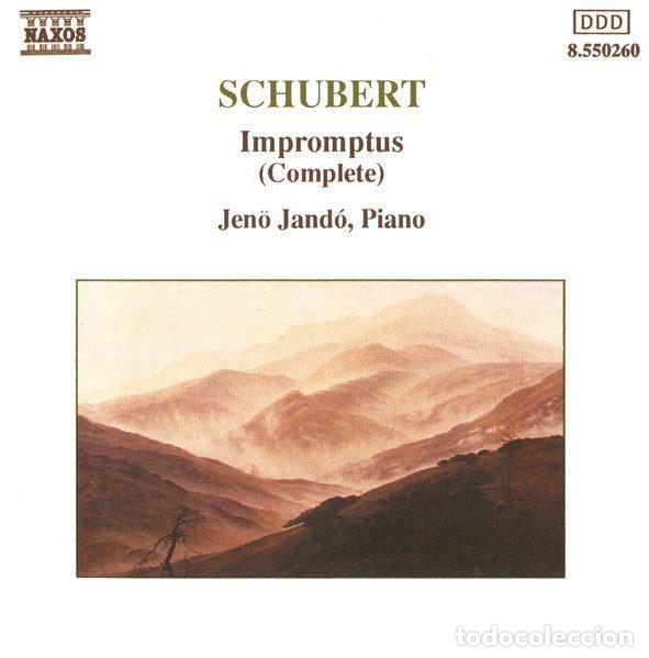 CDs de Musique: Schubert, Jen&ouml; Jand&oacute; &ndash; Impromptus (Complete) (CD, Naxos 8.550260)