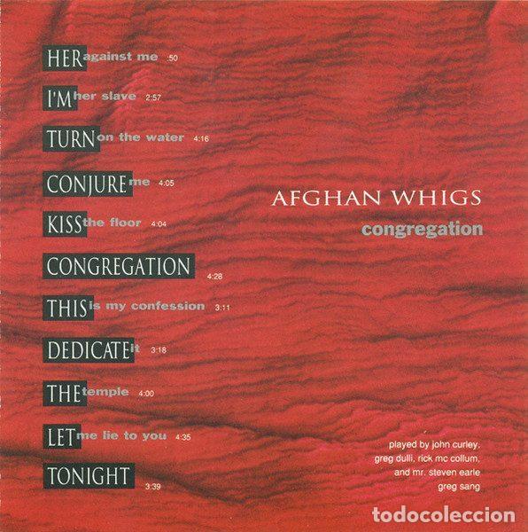 CDs de m&uacute;sica: Afghan Whigs &ndash; Congregation (CD, Sub Pop SPCD 130) - Foto 5