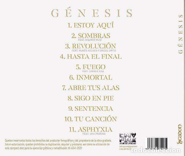 CDs de m&uacute;sica: Headon &ndash; G&eacute;nesis (CD, On Fire Records none) - Foto 2