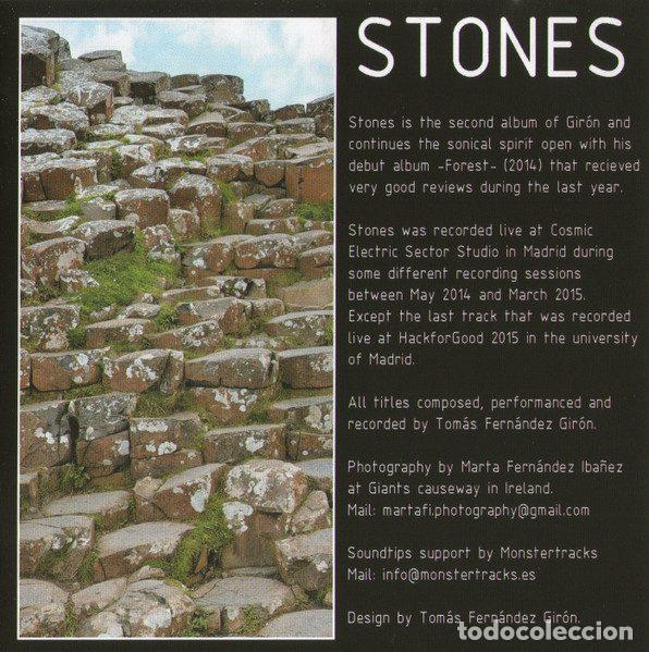 CDs de m&uacute;sica: Giron &ndash; Stones (CD, Music2dream M2D02) - Foto 4