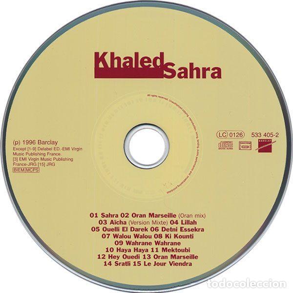 CDs de m&uacute;sica: Khaled &ndash; Sahra (CD, Barclay 533 405-2) - Foto 2