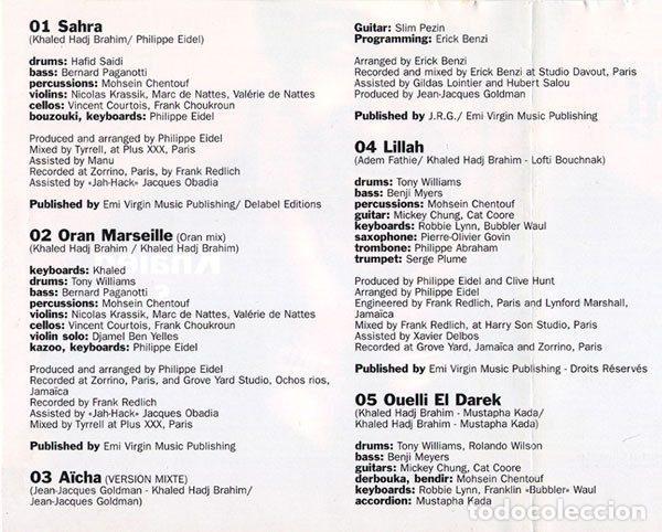 CDs de m&uacute;sica: Khaled &ndash; Sahra (CD, Barclay 533 405-2) - Foto 7