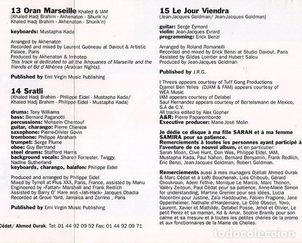 CDs de m&uacute;sica: Khaled &ndash; Sahra (CD, Barclay 533 405-2) - Foto 10