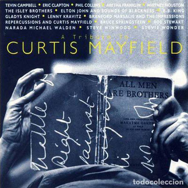 Music CDs: Various &ndash; A Tribute To Curtis Mayfield (CD, Warner Bros. Records 9362-45500-2)