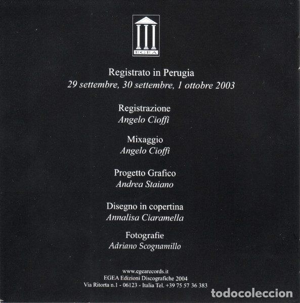 CDs de m&uacute;sica: Gabriele Mirabassi, Guinga &ndash; Graffiando Vento (CD, EGEA SCA 107) - Foto 5