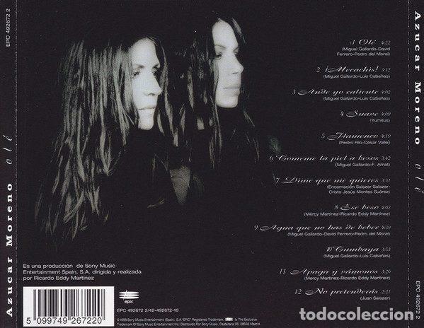 CDs de m&uacute;sica: Azucar Moreno &ndash; Ol&eacute; (CD, Epic EPC 492672 2) - Foto 2