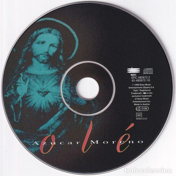 CDs de m&uacute;sica: Azucar Moreno &ndash; Ol&eacute; (CD, Epic EPC 492672 2) - Foto 3