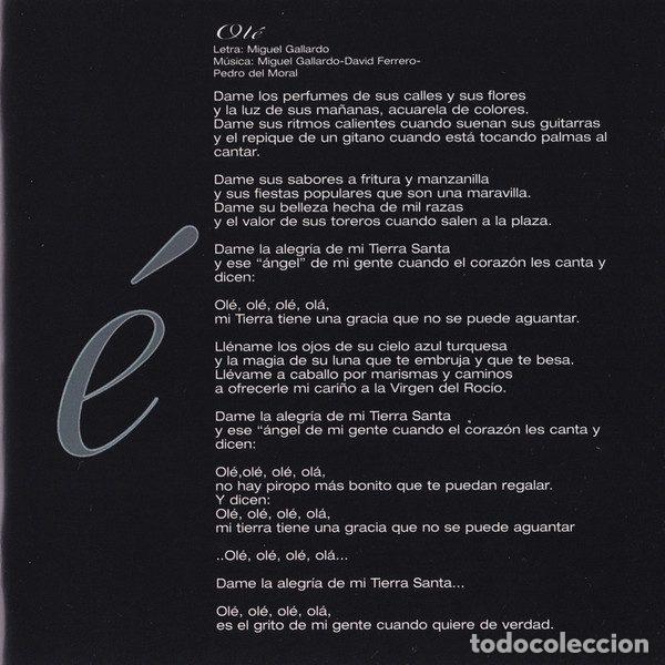 CDs de m&uacute;sica: Azucar Moreno &ndash; Ol&eacute; (CD, Epic EPC 492672 2) - Foto 6
