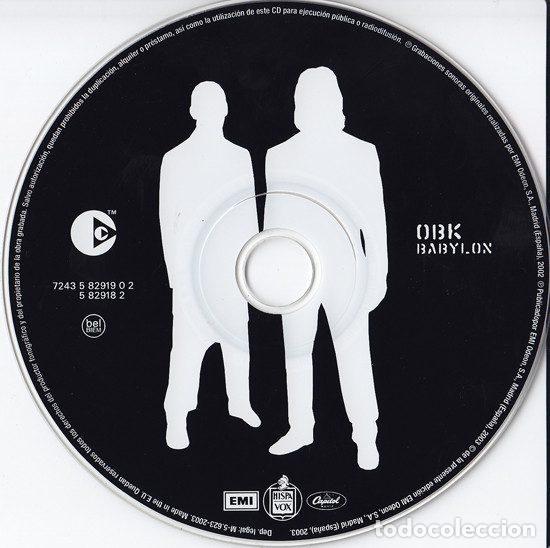 CDs de m&uacute;sica: OBK &ndash; Babylon (CD, Hispavox 7243 5 82919 0 2) - Foto 3
