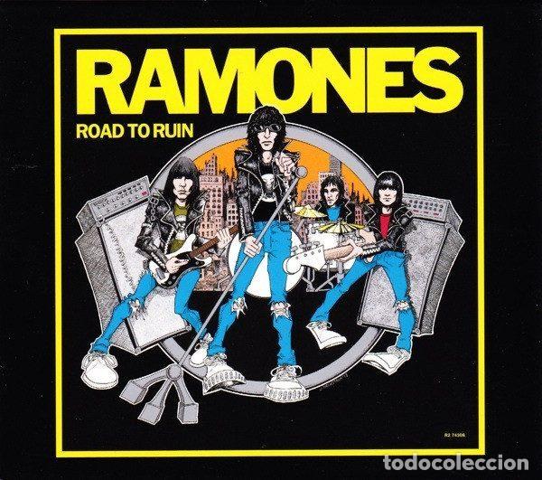 CD di Musica: Ramones &ndash; Road To Ruin (CD, Rhino Records 8122-74308-2)
