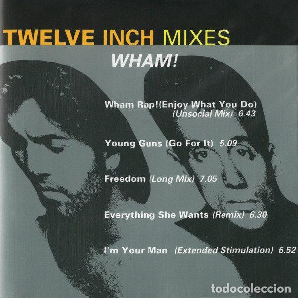 CDs de m&uacute;sica: Wham! &ndash; Twelve Inch Mixes (CD, Epic 450125 2)