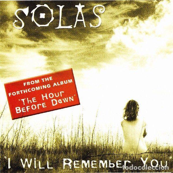 CD de M&uacute;sica: Solas &ndash; I Will Remember You (CD, Shanachie P1113)