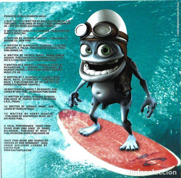 CDs de m&uacute;sica: Crazy Frog &ndash; Crazy Hits (CD, Gusto Records GUSCD03) - Foto 3