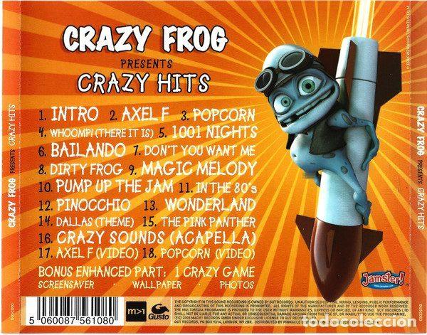 CDs de m&uacute;sica: Crazy Frog &ndash; Crazy Hits (CD, Gusto Records GUSCD03) - Foto 8