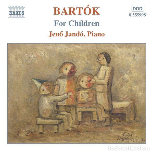 Musik-CDs: B&eacute;la Bart&oacute;k, Jen&ouml; Jand&oacute; &ndash; Piano Music Vol. 4 - For Children (CD, Naxos 8.555998)