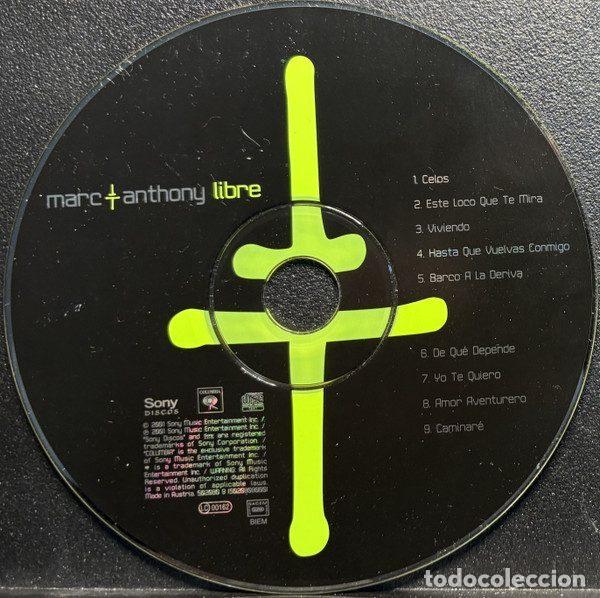 CDs de m&uacute;sica: Marc Anthony &ndash; Libre (CD, Sony Discos 502080 9) - Foto 3