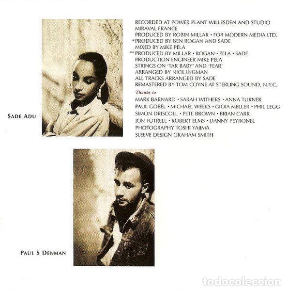 CDs de m&uacute;sica: Sade &ndash; Promise (CD, Epic 500596 2) - Foto 7