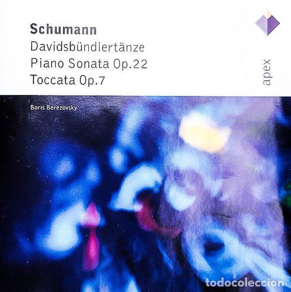 Music CDs: Schumann, Boris Berezovsky &ndash; Davidsb&uuml;ndlert&auml;nze &bull; Piano Sonata Op.22 &bull; Toccata Op.7 (CD, Apex...