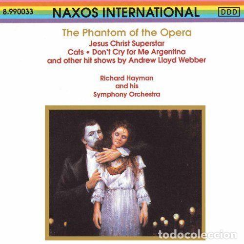 Musik-CDs: Richard Hayman And His Symphony Orchestra &ndash; The Phantom Of The Opera (CD, Naxos International...