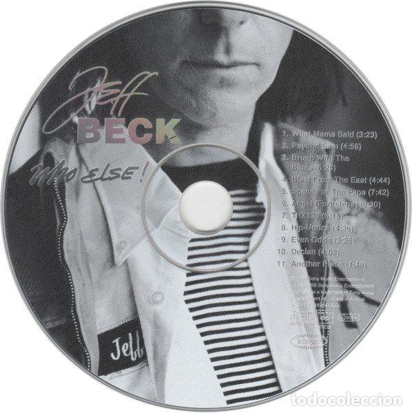 CDs de m&uacute;sica: Jeff Beck &ndash; Who Else! (CD, Epic 493041 2) - Foto 3