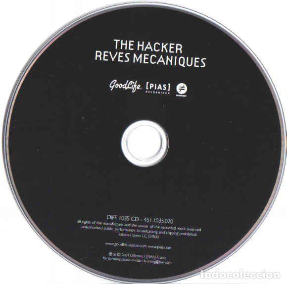 CDs de m&uacute;sica: The Hacker &ndash; Reves Mecaniques (CD, Different DIFF 1035 CD) - Foto 3