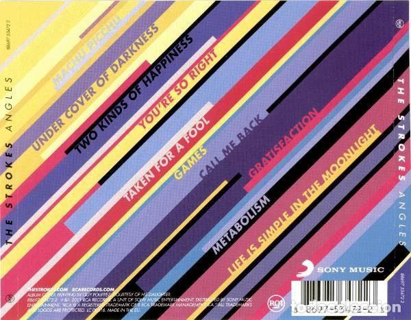 CDs de m&uacute;sica: The Strokes &ndash; Angles (CD, RCA 88697 53472 2) - Foto 2