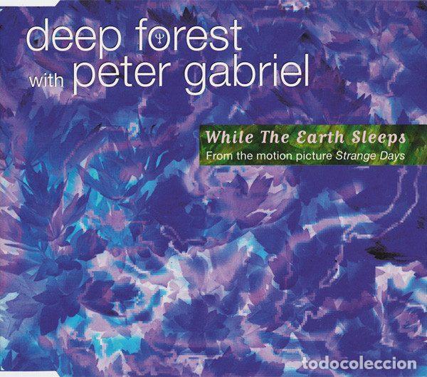 CDs de Musique: Deep Forest With Peter Gabriel &ndash; While The Earth Sleeps (CD, Columbia 662821 2)