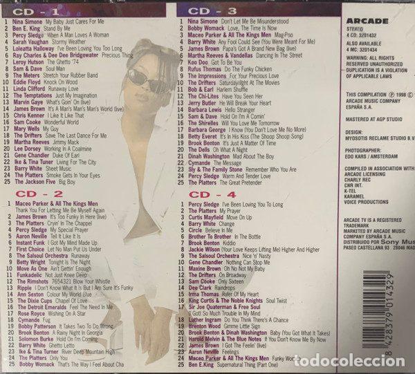 CDs de m&uacute;sica: Various &ndash; Los 100 Mayores Exitos Del Soul (CD, Arcade 3201432) - Foto 2