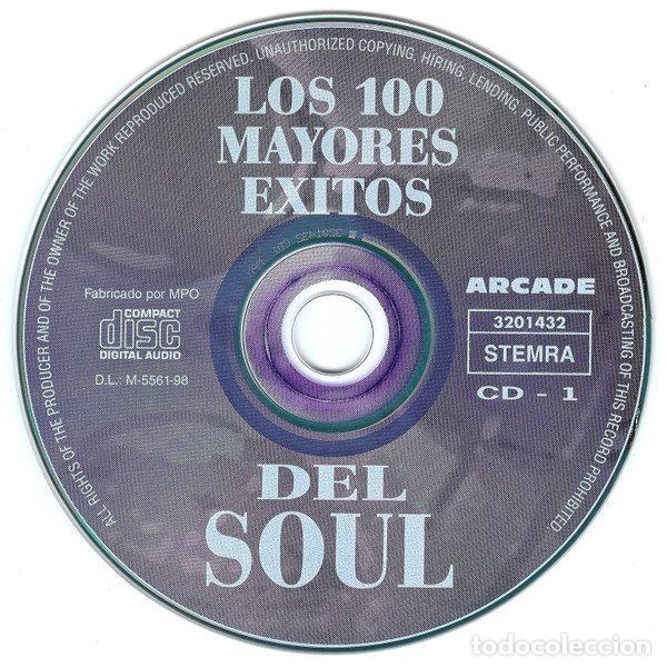 CDs de m&uacute;sica: Various &ndash; Los 100 Mayores Exitos Del Soul (CD, Arcade 3201432) - Foto 5