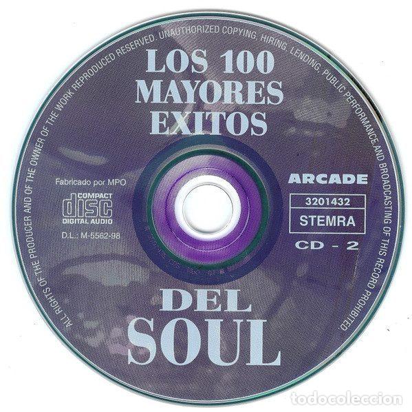 CDs de m&uacute;sica: Various &ndash; Los 100 Mayores Exitos Del Soul (CD, Arcade 3201432) - Foto 6