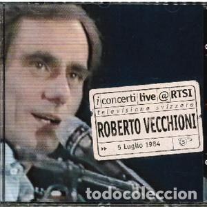 CDs de m&uacute;sica: Roberto Vecchioni &ndash; Live@rtsi (CD, RTSI 5020922)