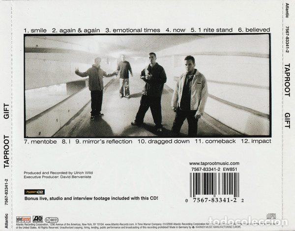 CDs de m&uacute;sica: Taproot &ndash; Gift (CD, Atlantic 7567-83341-2) - Foto 2