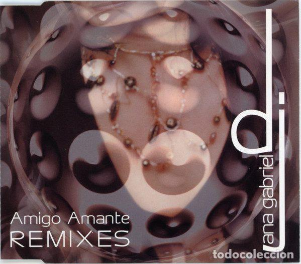 Music CDs: Ana Gabriel &ndash; Amigo Amante (Remixes) (CD, Epic 672011 2)