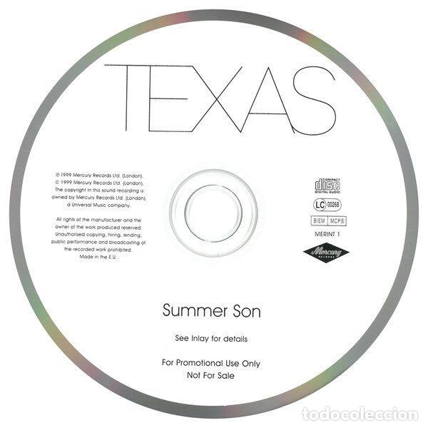CDs de m&uacute;sica: Texas &ndash; Summer Son (CD, Mercury MERINT 1) - Foto 4