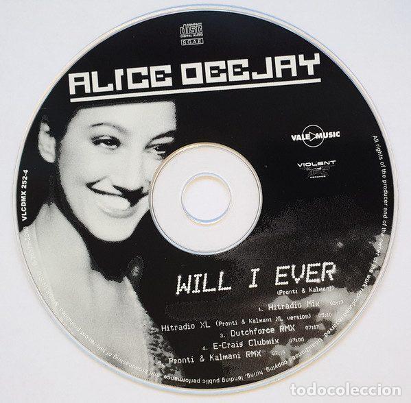 CDs de m&uacute;sica: Alice Deejay &ndash; Will I Ever (CD, Vale Music VLCDMX 252-4) - Foto 3