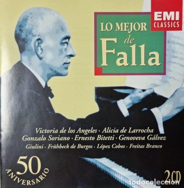 Musik-CDs: Falla - Victoria De Los Angeles, Alicia De Larrocha, Gonzalo Soriano, Ernesto Bitetti, Genoveva...