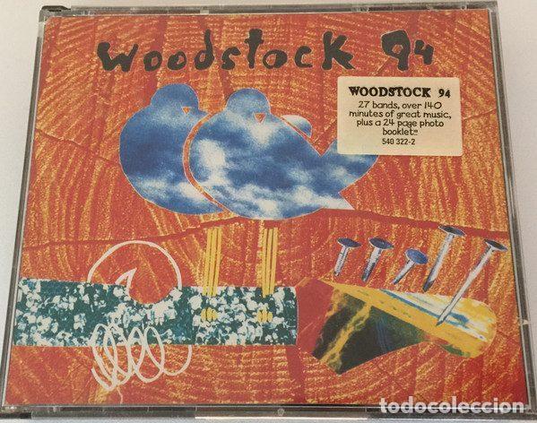 CD de M&uacute;sica: Various &ndash; Woodstock 94 (CD, A&M Records 540 322-2)
