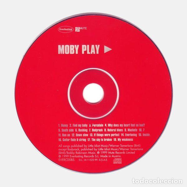 CDs de m&uacute;sica: Moby &ndash; Play (CD, Everlasting Records EVERCD 085) - Foto 4