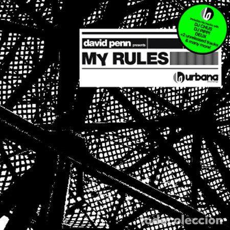 CDs de m&uacute;sica: David Penn &ndash; My Rules (CD, Urbana Recordings URBCD001)